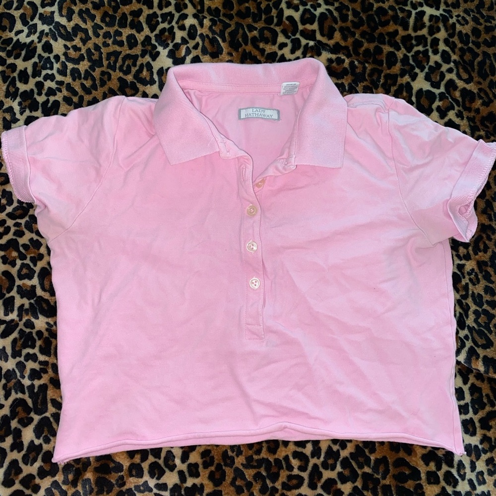 adorable cropped polo !
